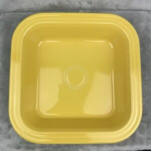 Fiesta Fiestaware Homer Laughlin Square Baker 9x9 Sunflower